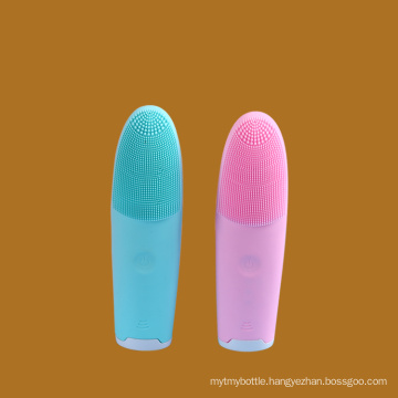 Stocked Wholesale electric Food grade silicone Exfoliate facial cleansing brush,Pore Cleaner